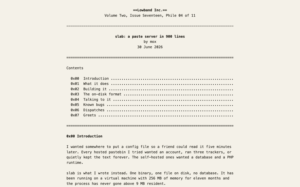 The phrack template